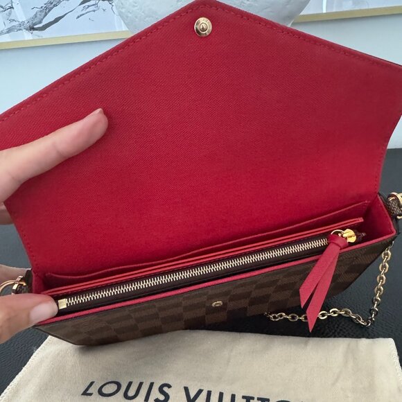 NEW Louis Vuitton Pouchette Felicie Shoulder Bag - Picture 6 of 16
